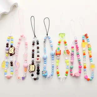 Crystal Tulip Mobile Phone Chain Pink Anti-Lost Wrist Band — feature 5