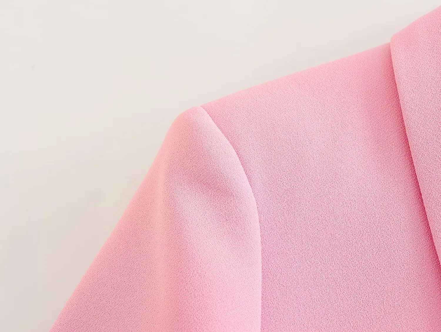 Pink High Waist Loose Pants Suit 2729187 — feature 11