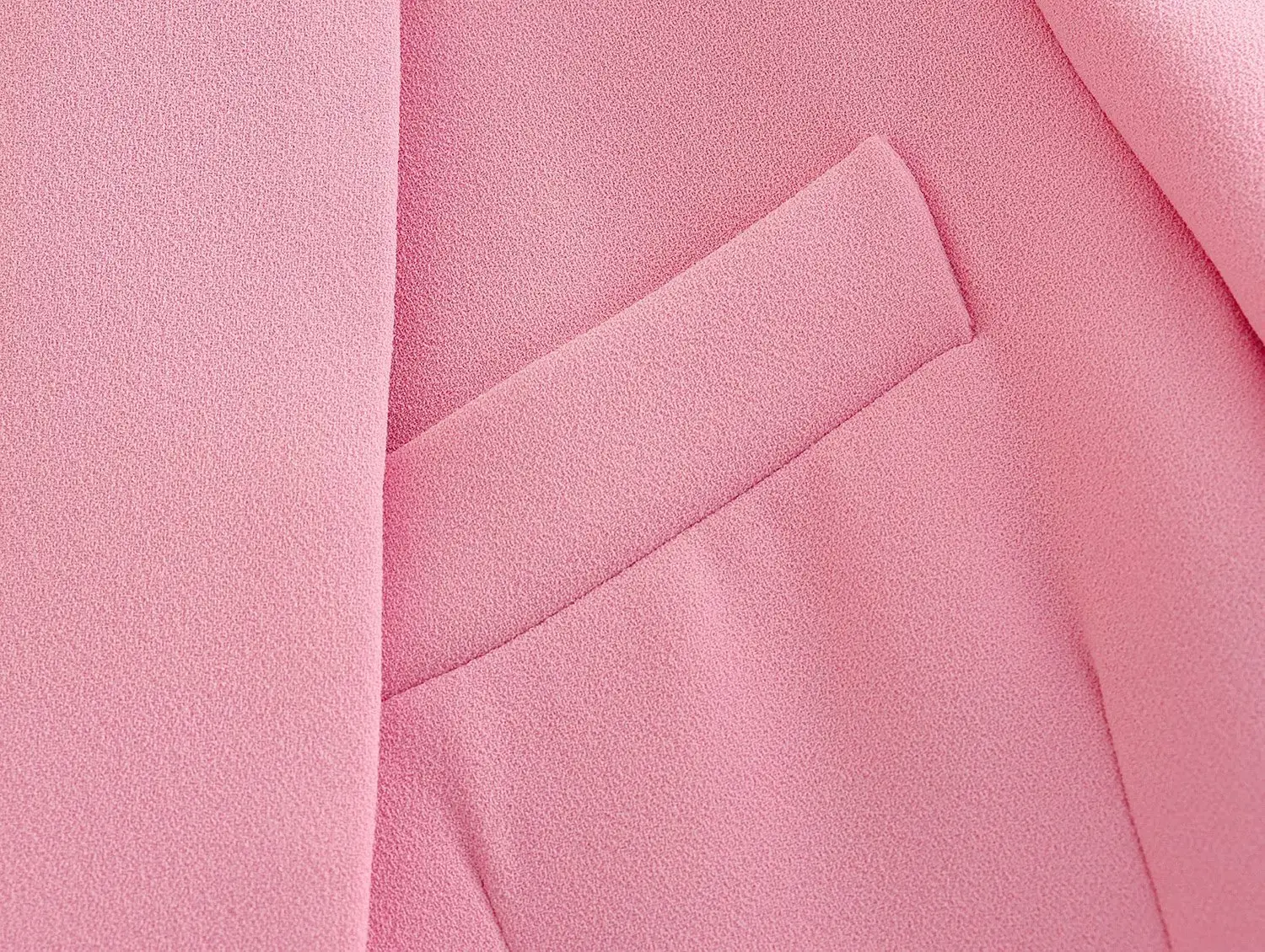 Pink High Waist Loose Pants Suit 2729187 — feature 12