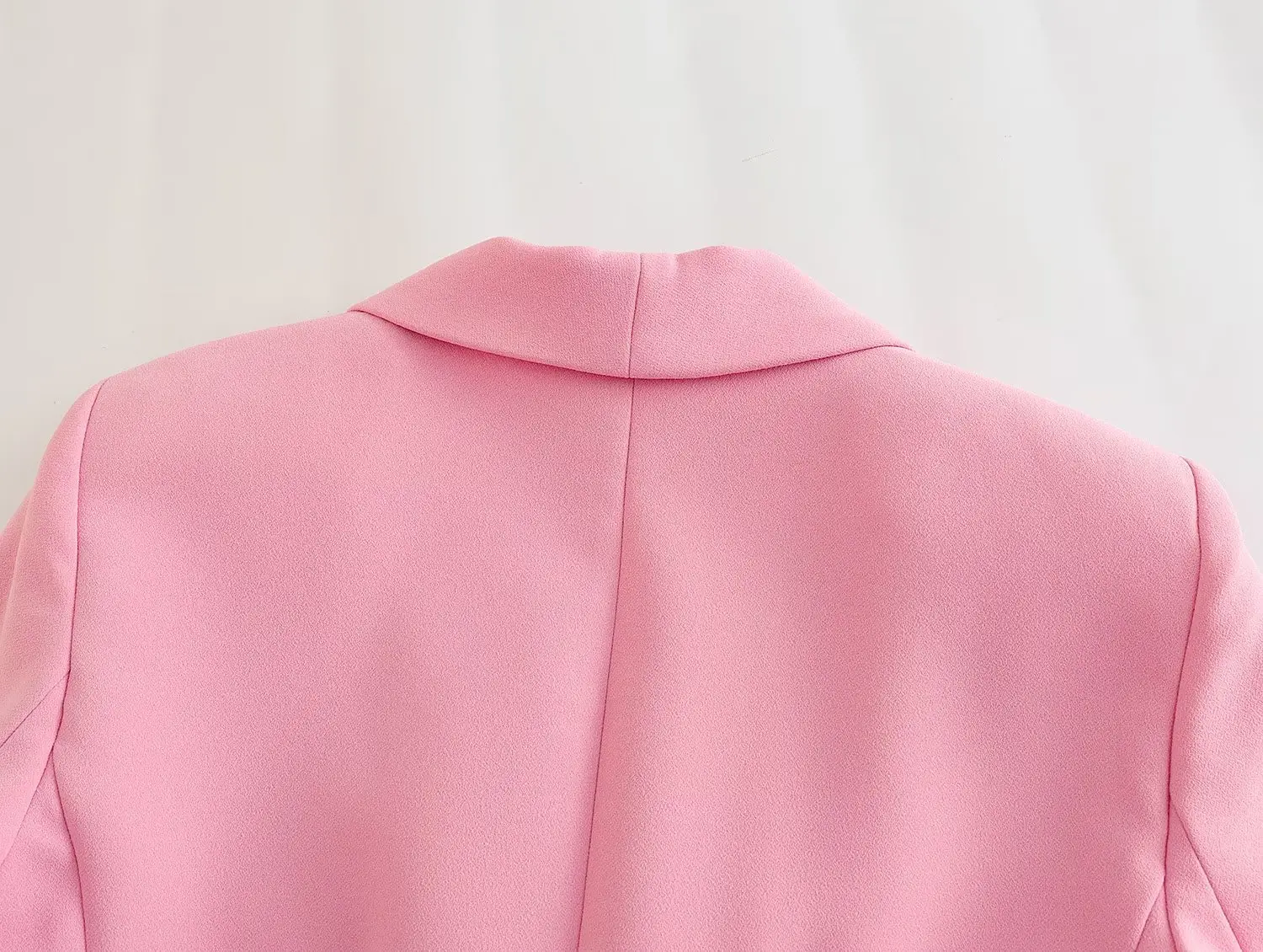 Pink High Waist Loose Pants Suit 2729187 — feature 17