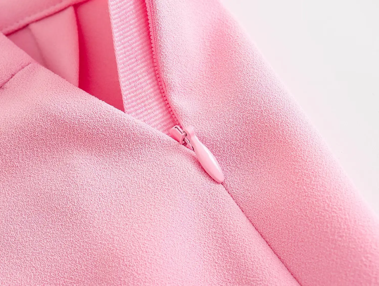 Pink High Waist Loose Pants Suit 2729187 — feature 26