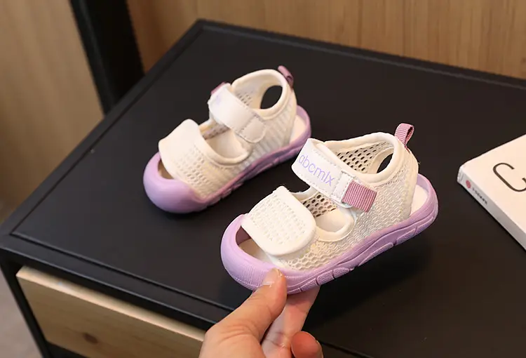 Baby Sandals Pink White 2026 Summer Toddler Shoes — feature 12