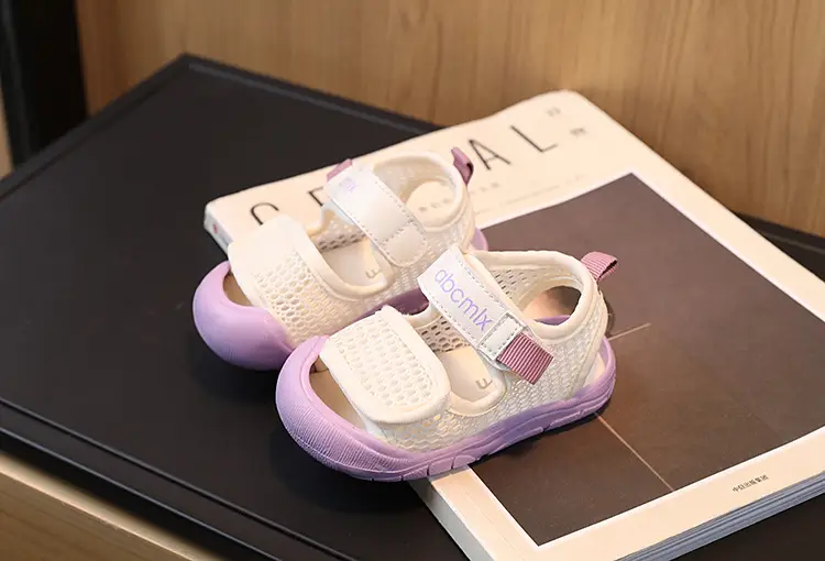 Baby Sandals Pink White 2026 Summer Toddler Shoes — feature 14