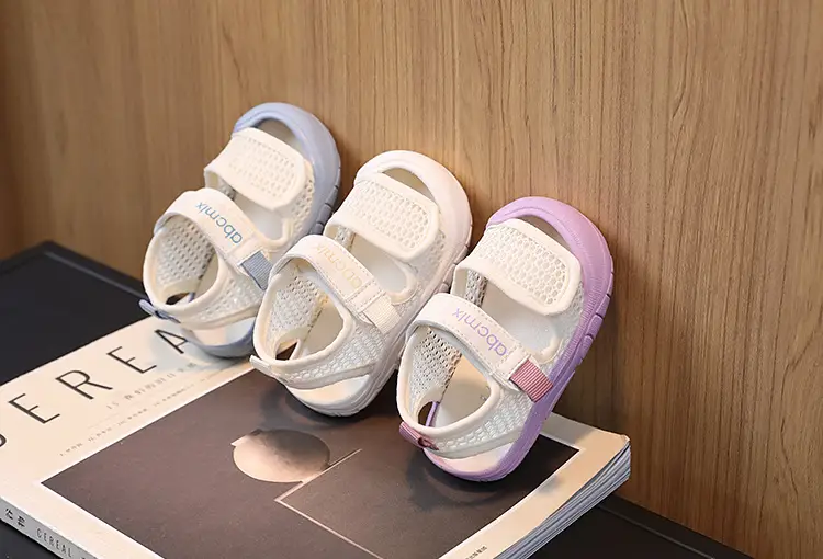 Baby Sandals Pink White 2026 Summer Toddler Shoes — feature 5