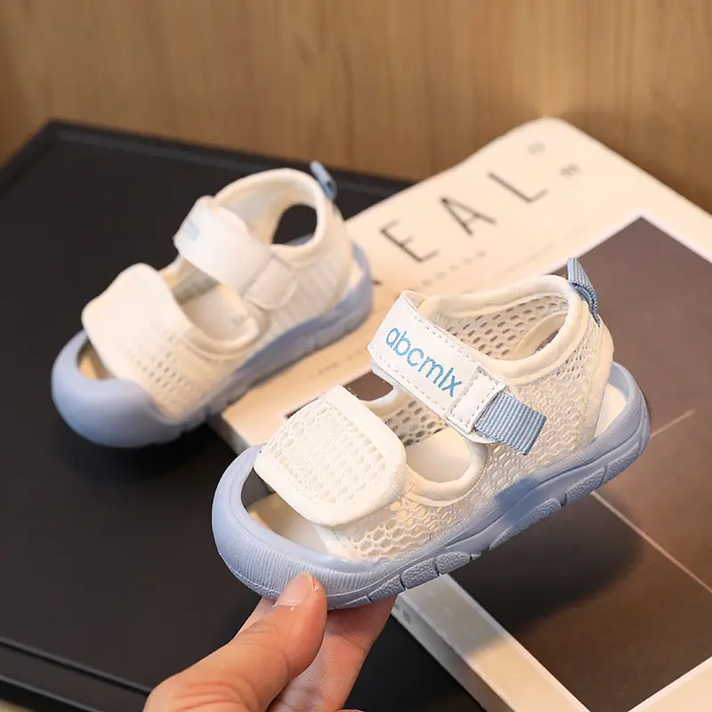 Baby Sandals Pink White 2026 Summer Toddler Shoes