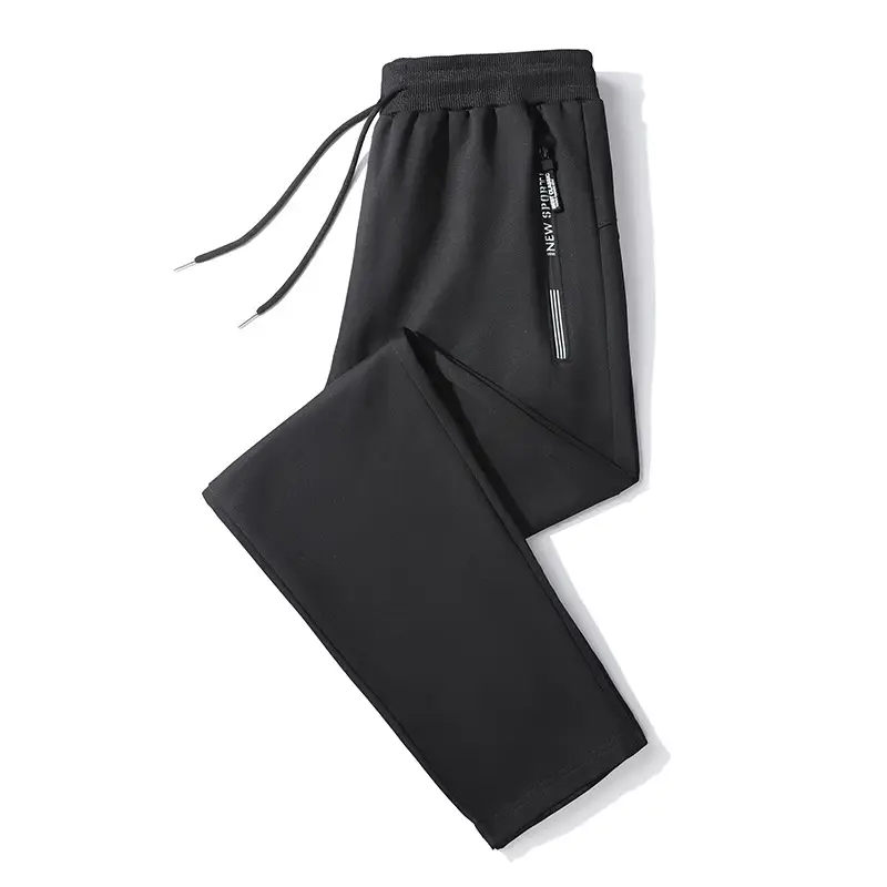 Men's 360° Warm Sweatpants Black Plus Size - Image 14