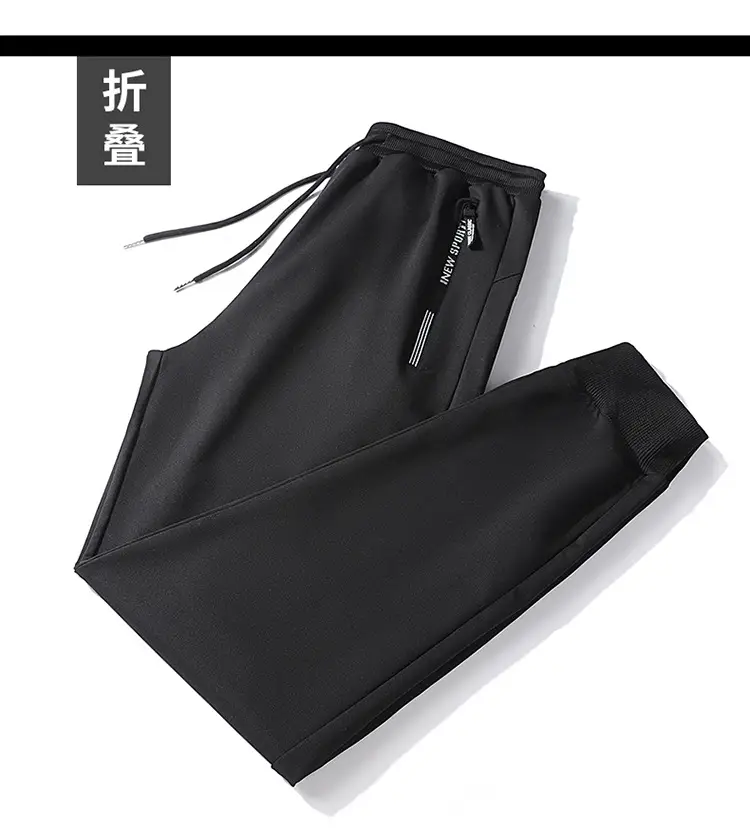Men's 360° Warm Sweatpants Black Plus Size — feature 12