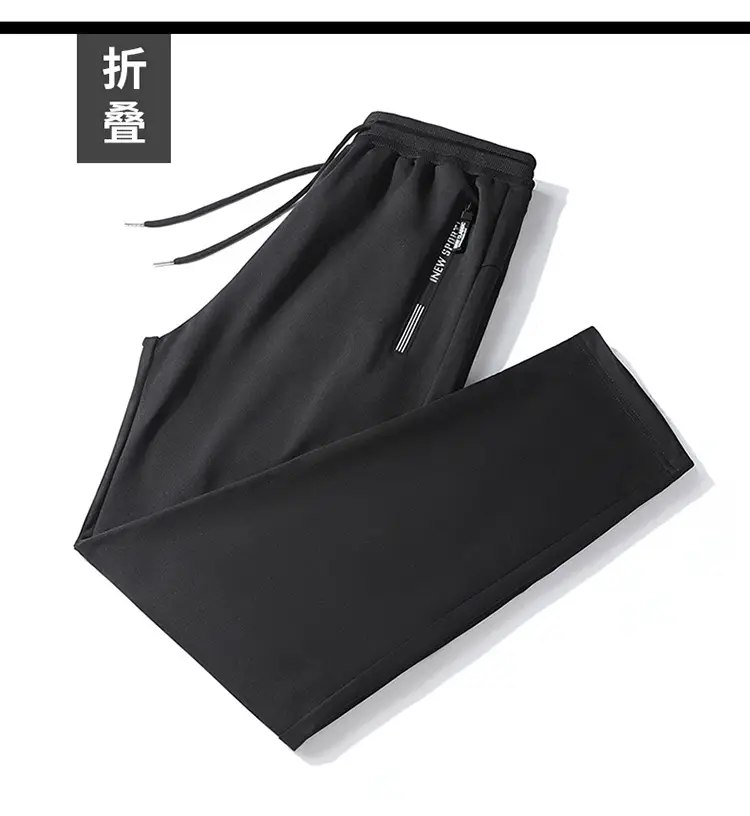 Men's 360° Warm Sweatpants Black Plus Size — feature 24