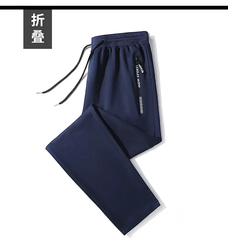 Men's 360° Warm Sweatpants Black Plus Size — feature 28
