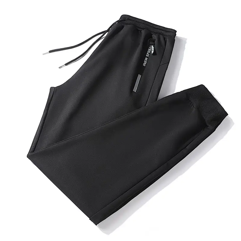 Men's 360° Warm Sweatpants Black Plus Size - Image 4