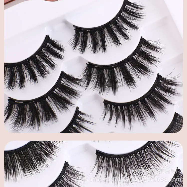 Magnetic Suction False Eyelashes Set for Women — feature 14