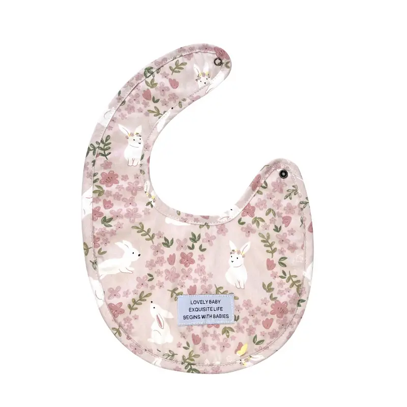 Newborn Waterproof Cotton Bib for Baby