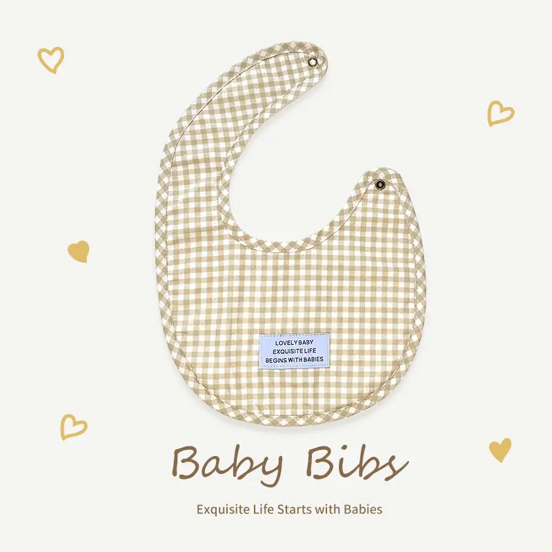 Newborn Waterproof Cotton Bib for Baby