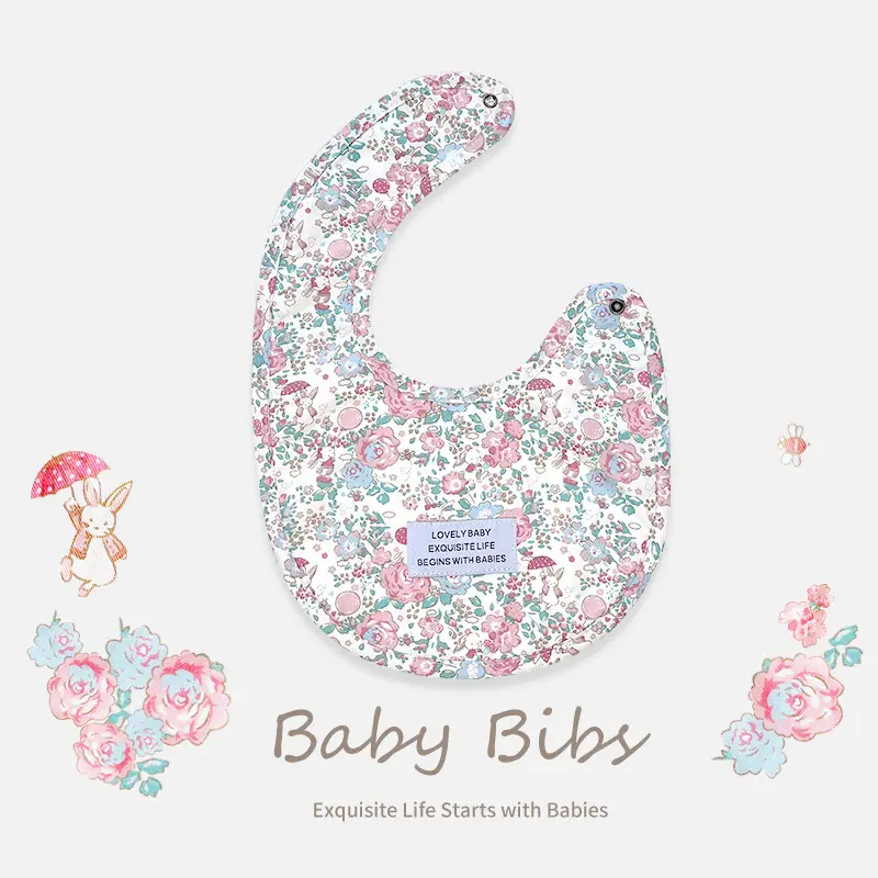 Newborn Waterproof Cotton Bib for Baby