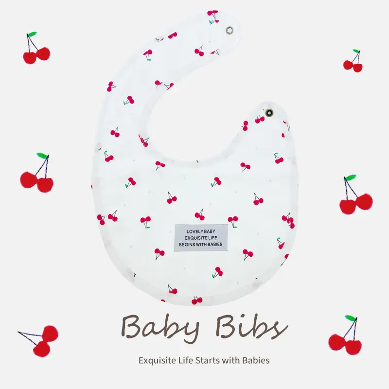 Newborn Waterproof Cotton Bib for Baby