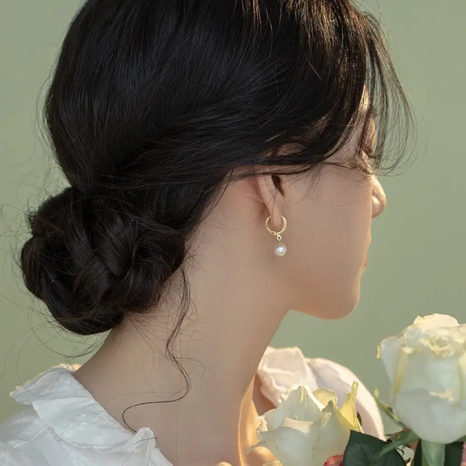 Pearl Earrings for Women Elegant All-Match Trend - Image 2