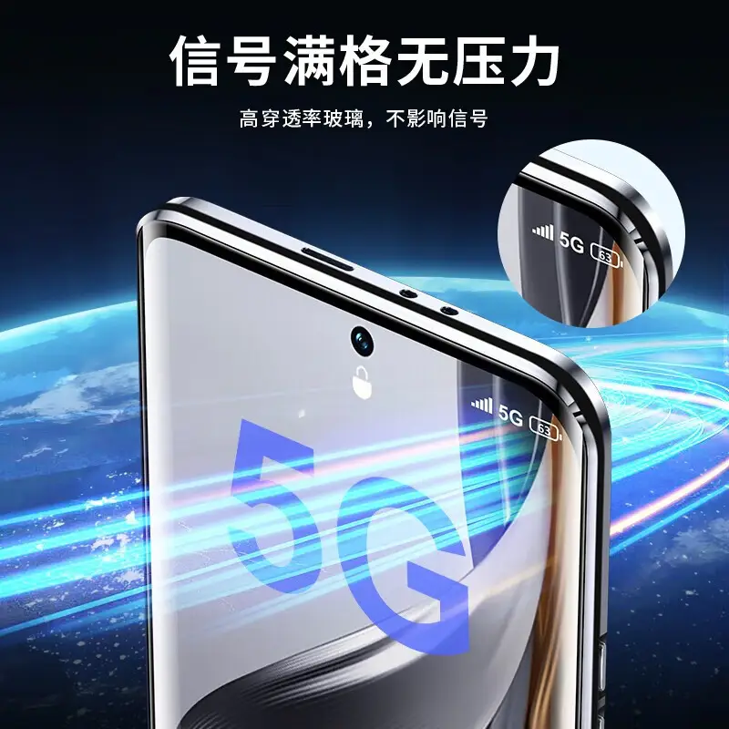 Magnetic Glass Phone Case for OPPO Reno10 - Image 7