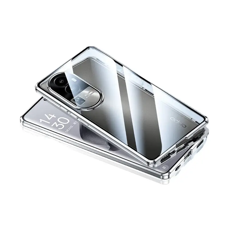 Magnetic Glass Phone Case for OPPO Reno10 - Image 9