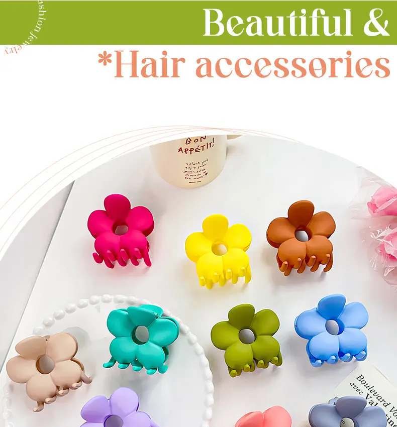 Green Korean Style Hair Grab Clip for Girls — feature 1