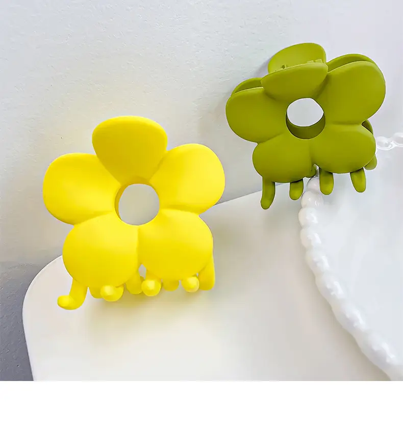 Green Korean Style Hair Grab Clip for Girls — feature 9