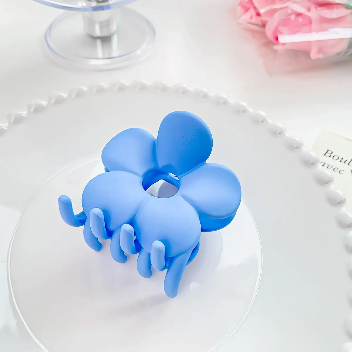 Green Korean Style Hair Grab Clip for Girls - Image 8