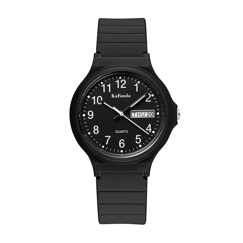 White Waterproof Men's Watch with Dial 2023 - Image 2