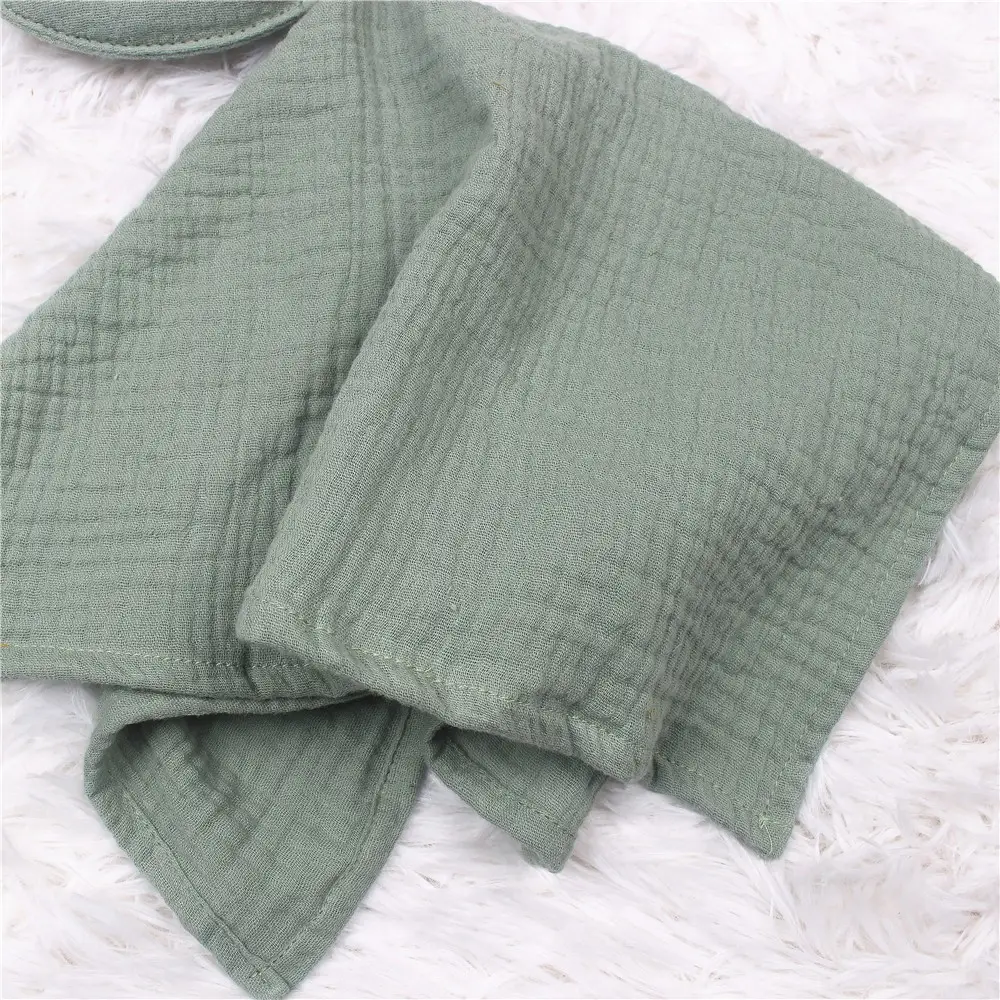 Gray Star Moon Baby Towel Cotton Blanket — feature 2