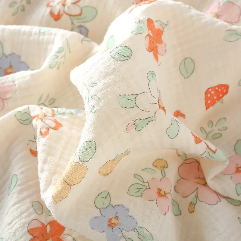 Women Japanese Style Cotton Printed Nightgown — feature 13