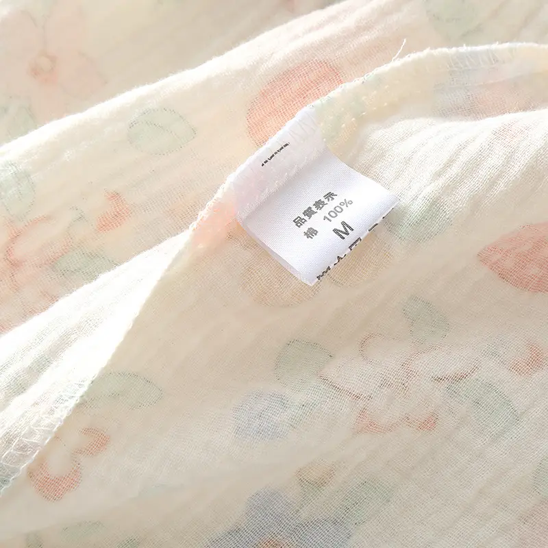 Women Japanese Style Cotton Printed Nightgown — feature 14