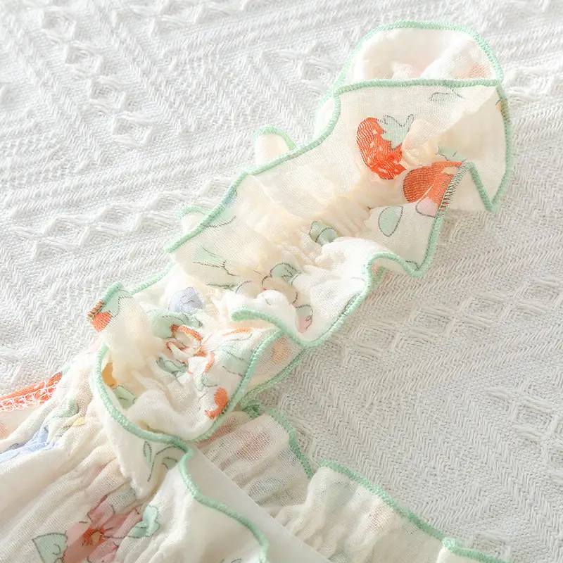 Women Japanese Style Cotton Printed Nightgown — feature 7