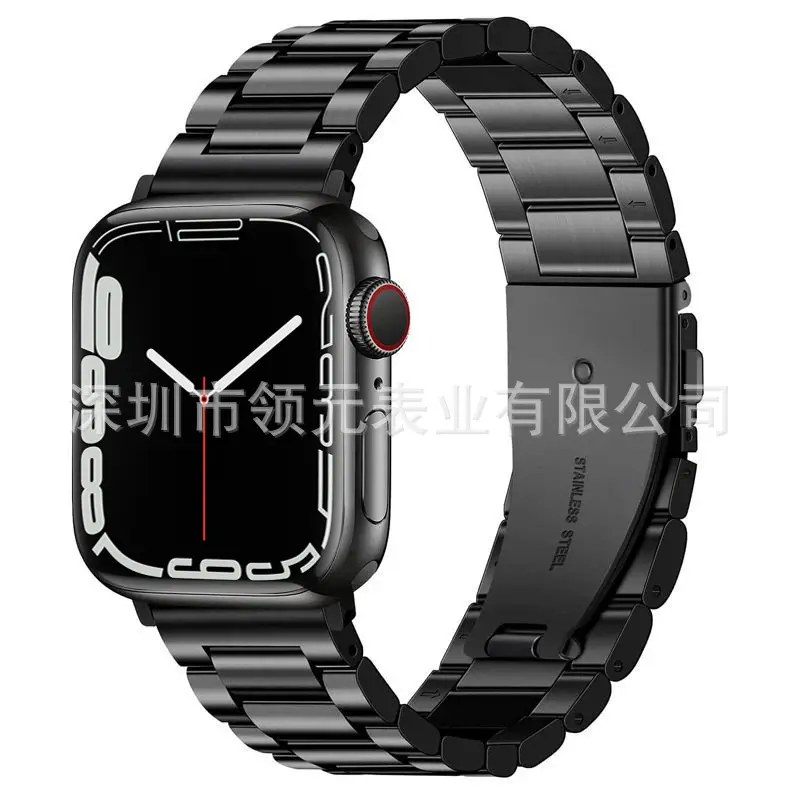 Apple Watch Stainless Steel Strap S8 Metal Band - Image 2