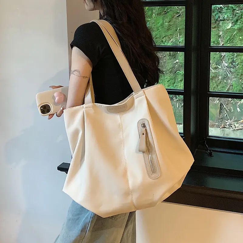 Women Canvas Shoulder Bag Large Capacity Summer 2026 - Image 6