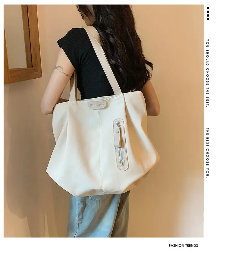 Women Canvas Shoulder Bag Large Capacity Summer 2026 — feature 10