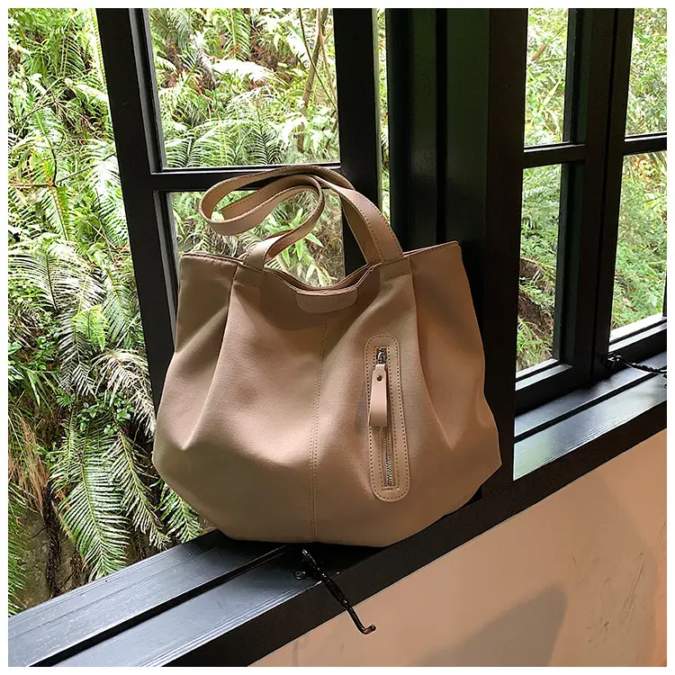 Women Canvas Shoulder Bag Large Capacity Summer 2026 — feature 18