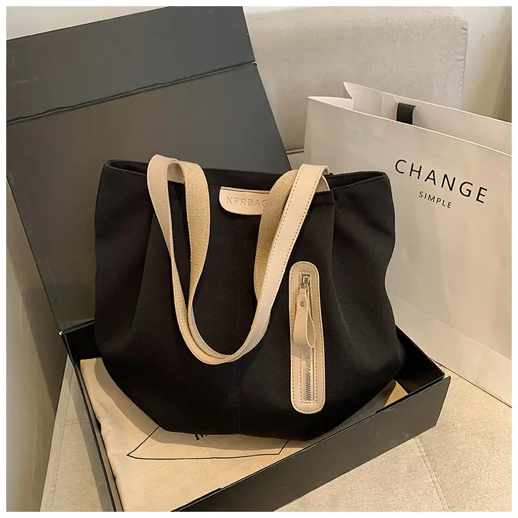 Women Canvas Shoulder Bag Large Capacity Summer 2026 — feature 22
