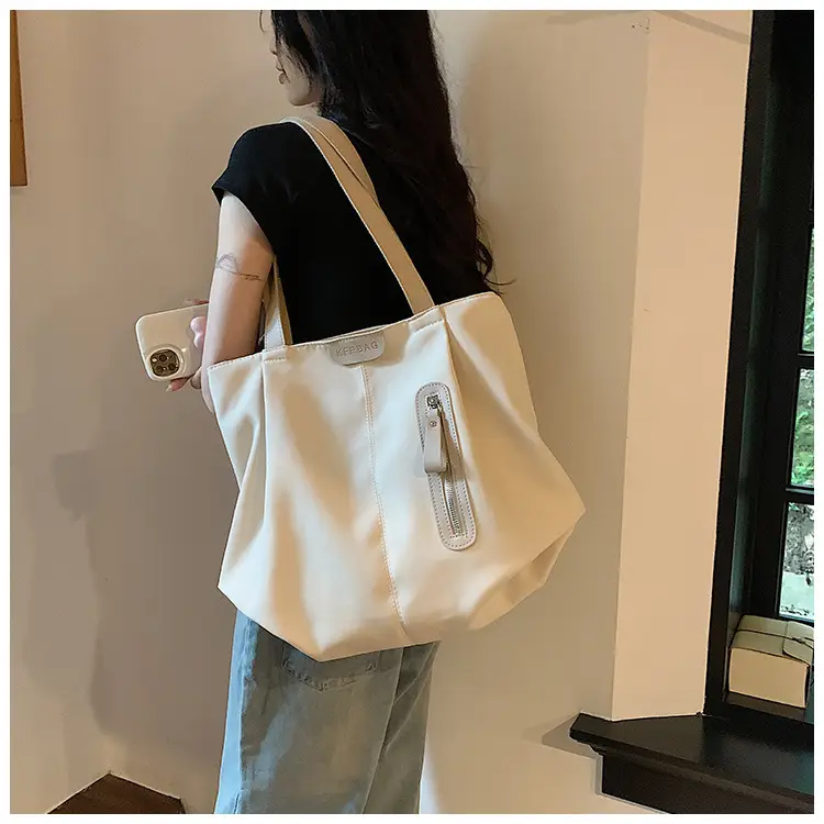 Women Canvas Shoulder Bag Large Capacity Summer 2026 — feature 25