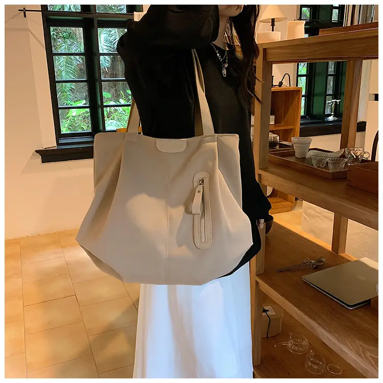 Women Canvas Shoulder Bag Large Capacity Summer 2026 — feature 26