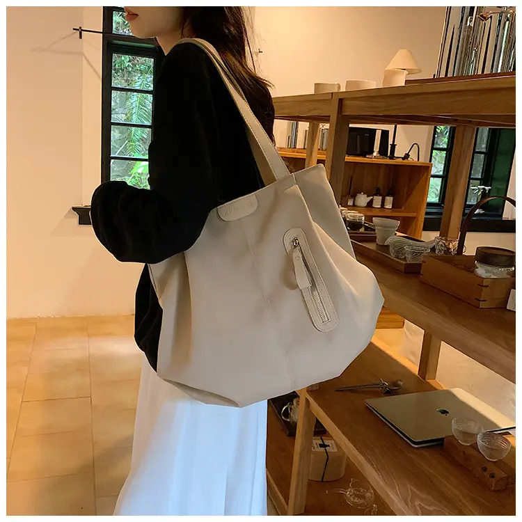 Women Canvas Shoulder Bag Large Capacity Summer 2026 — feature 27