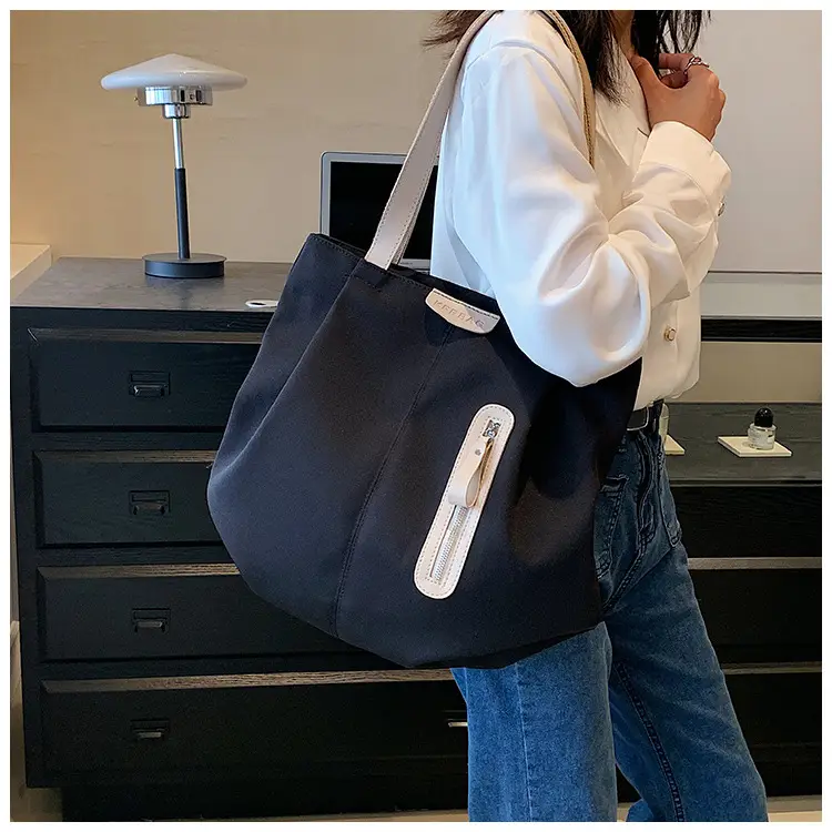 Women Canvas Shoulder Bag Large Capacity Summer 2026 — feature 30