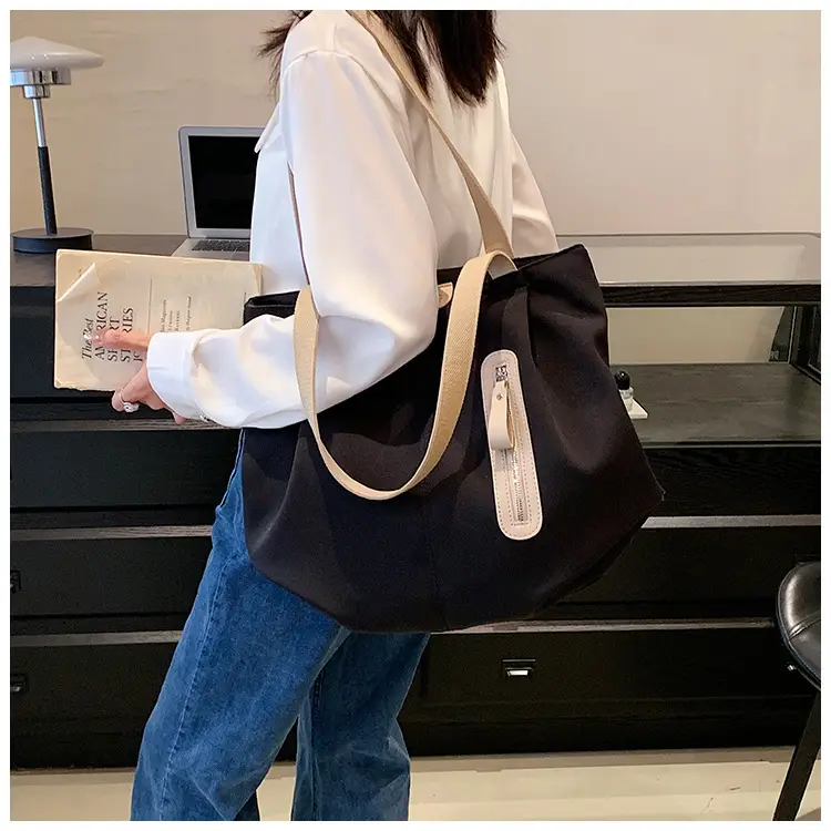 Women Canvas Shoulder Bag Large Capacity Summer 2026 — feature 31
