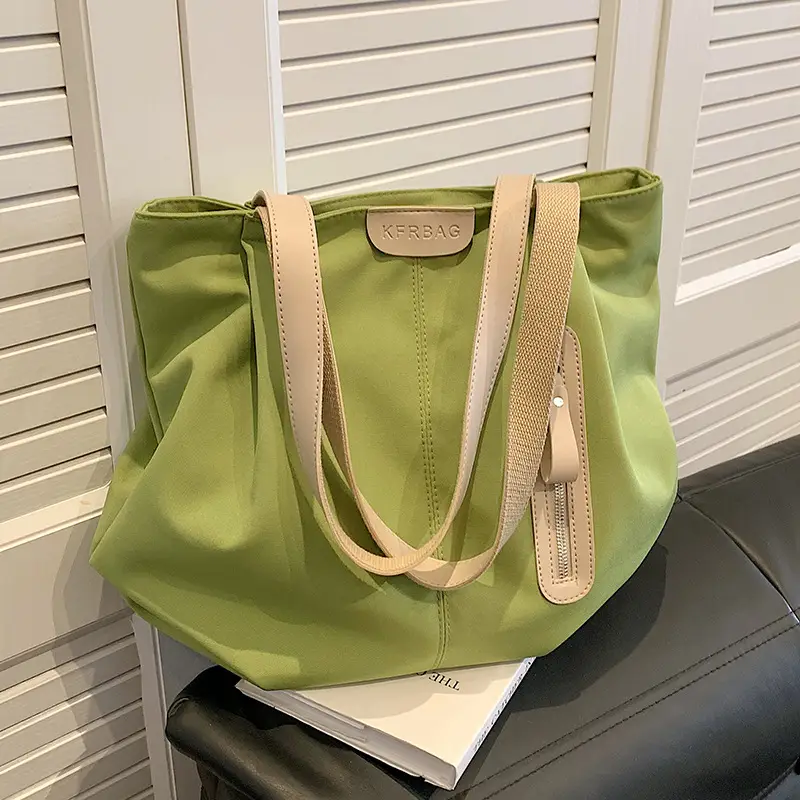 Women Canvas Shoulder Bag Large Capacity Summer 2026 - Image 2