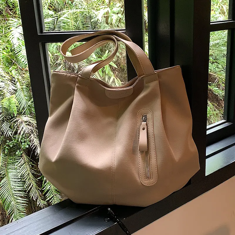 Women Canvas Shoulder Bag Large Capacity Summer 2026 - Image 3