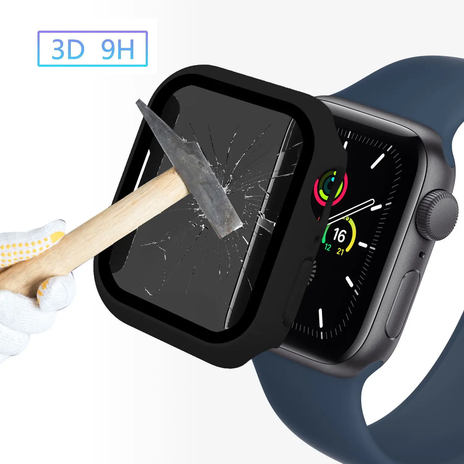 Apple Watch Anti-Peep Tempered Film Case - Image 16