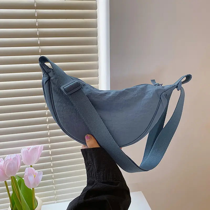 Women's Blue Shoulder Messenger Bag 2023 Summer