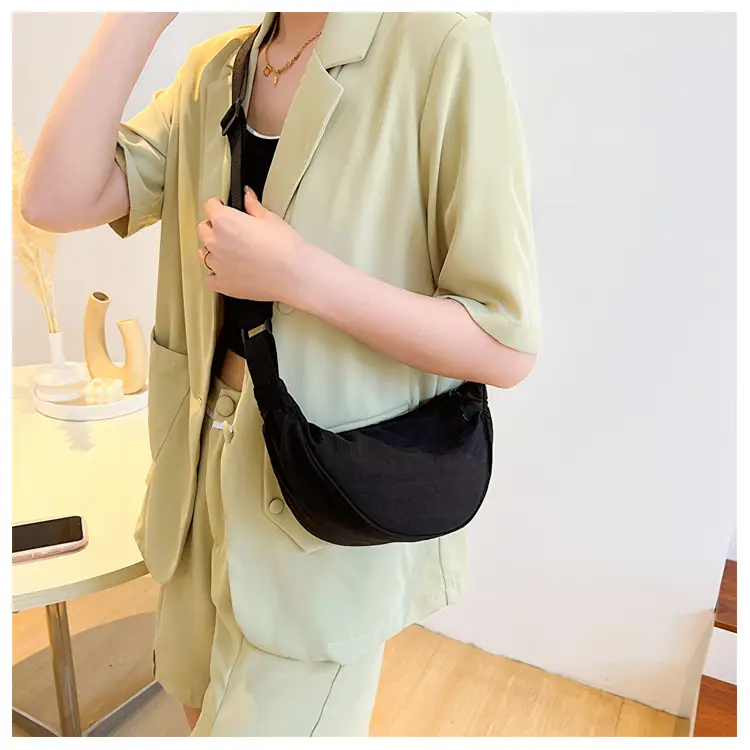 Women's Blue Shoulder Messenger Bag 2023 Summer — feature 12