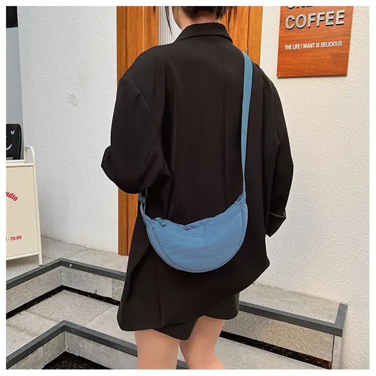 Women's Blue Shoulder Messenger Bag 2023 Summer — feature 15