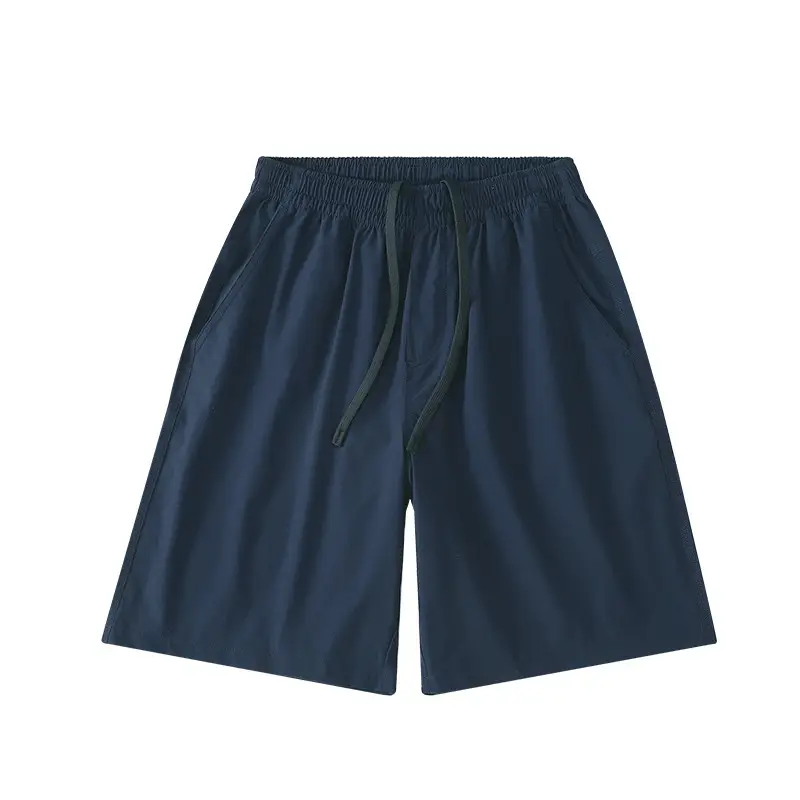 Men's Grey Teflon Shorts with Drawstring - Image 3