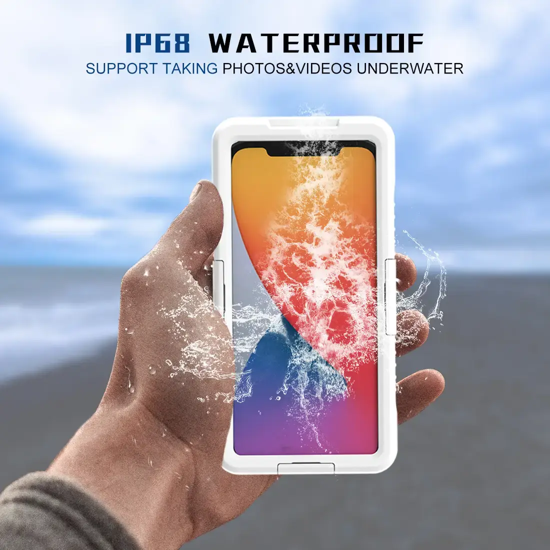 OPPO Find X5 Pro Waterproof Shell with Clear Back