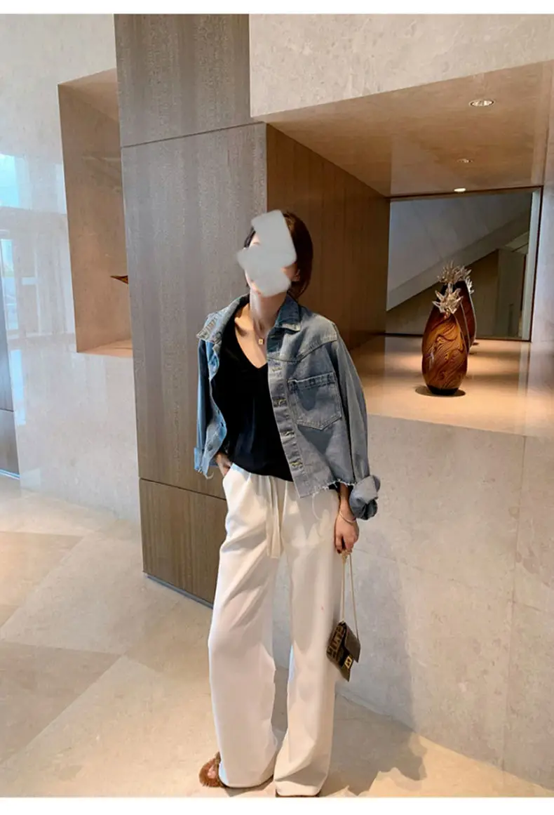 Women Black V-Neck Short Sleeve T-Shirt Summer 2023 — feature 14
