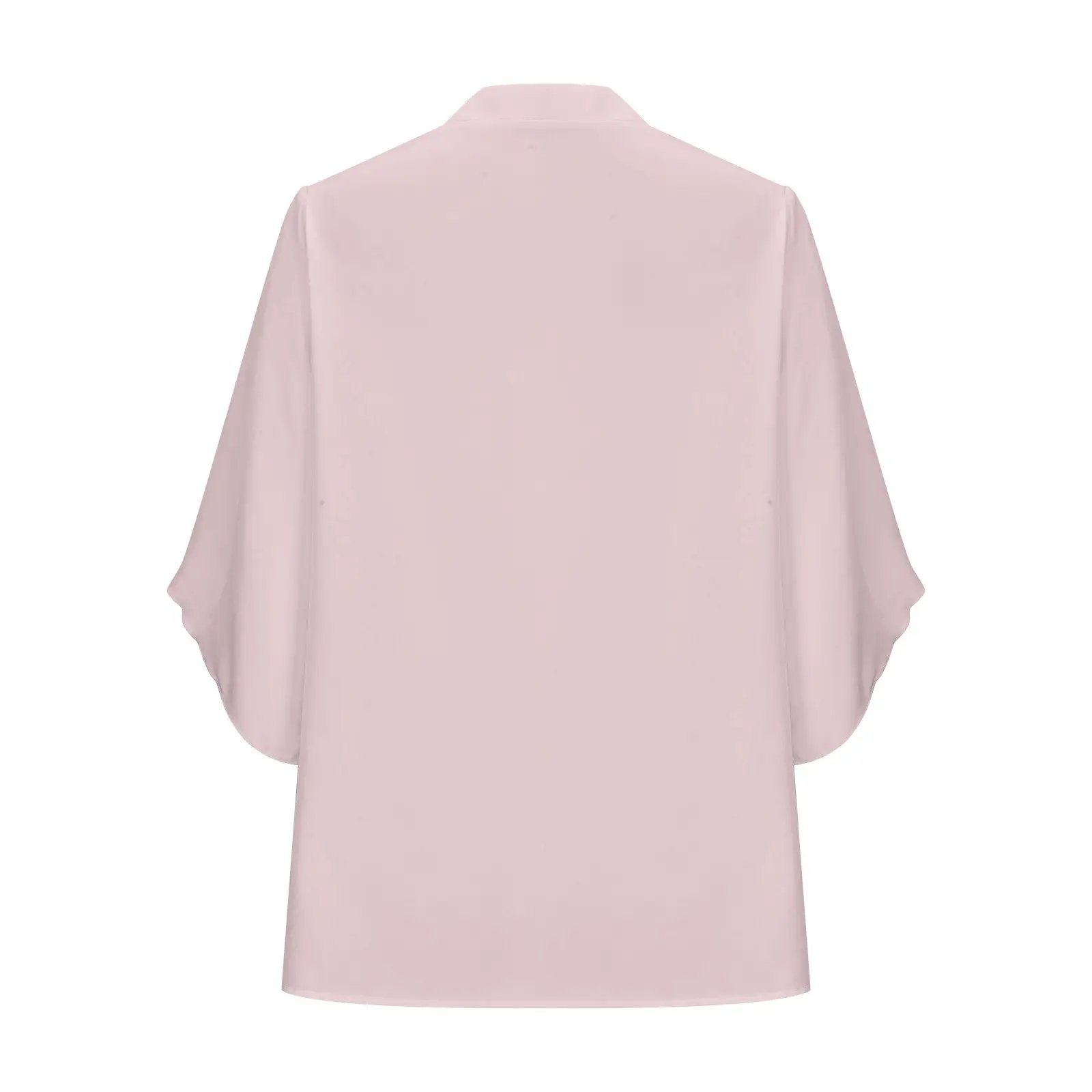 2025 Blue V-Neck Chiffon Top for Women — feature 12